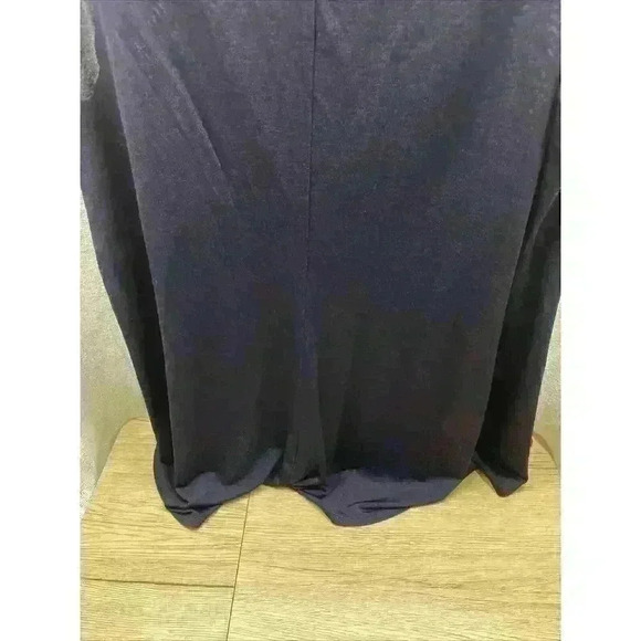 APT.9 X-LARGE NAVY TUNIC TOP RAYON DECORATION FOR WOMAN - Picture 10 of 11